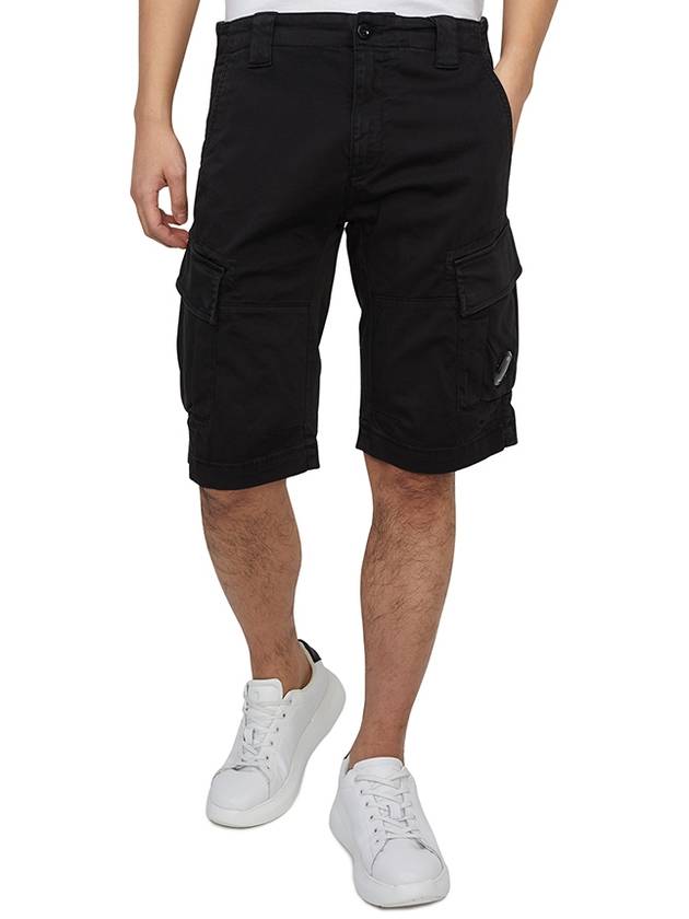 CP Company Short Pants 18CMBE116A005694G999 BLACK - CP COMPANY - BALAAN 5