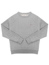 Tricolor Fox Patch Sweatshirt Gray Melange - MAISON KITSUNE - BALAAN 3