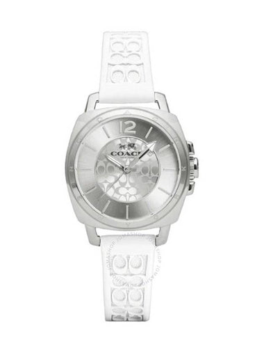 Coach Boyfriend Quartz Silver Dial Ladies Watch 14503146 - COACH - BALAAN 1