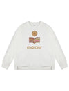 Kiefferf Linen Long Sleeve T-Shirt White - ISABEL MARANT - BALAAN 2