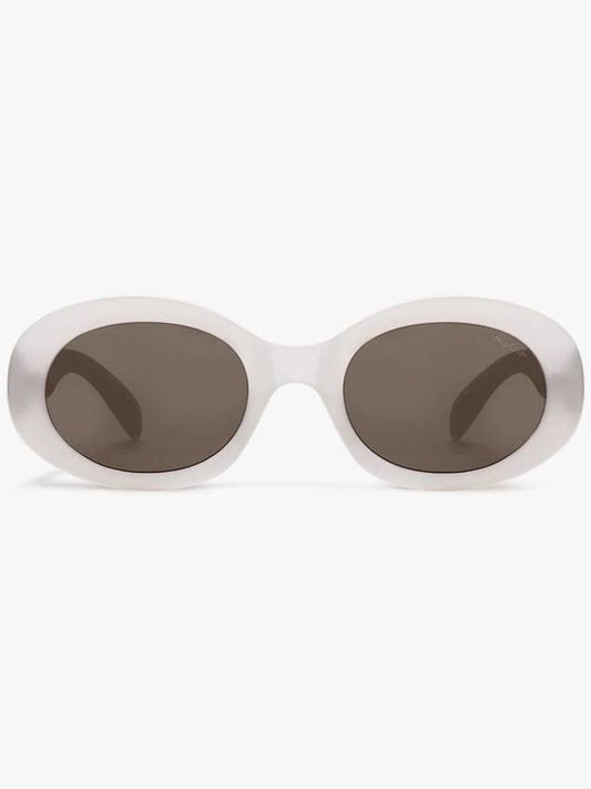 MOODY 03 White Tinted Sunglasses - MCCOIN - BALAAN 1