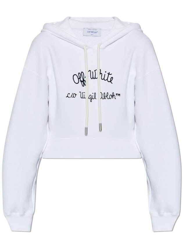 Off-White Hoodie, Women's, White - OFF WHITE - BALAAN 1