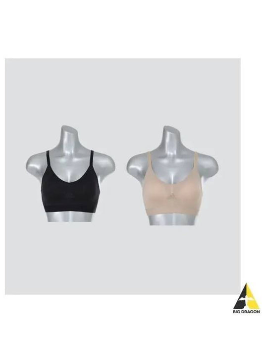 adidas UNDERWEAR 2 Pack Aero Ready Easy Support Bra - ADIDAS - BALAAN 1