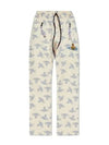 Vivienne Westwood Sweatpants With Logo Women s Cream - VIVIENNE WESTWOOD - BALAAN 2