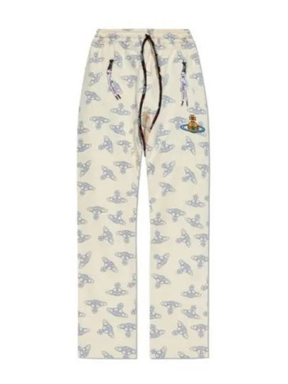 Vivienne Westwood Sweatpants With Logo Women s Cream - VIVIENNE WESTWOOD - BALAAN 2