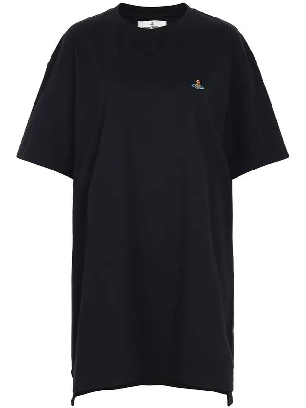 Orb Logo Classic Short Sleeve T-Shirt Black - VIVIENNE WESTWOOD - BALAAN 2