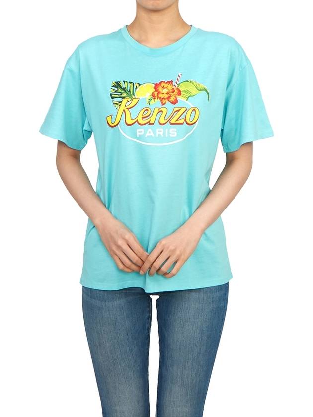 Kids short sleeve t shirt K60412 751 14A adult wearable - KENZO - BALAAN 4