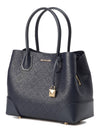 Mercer Gallery Medium Center Zip Tote Bag 30H8GZ5T6T ADMIRAL - MICHAEL KORS - BALAAN 3