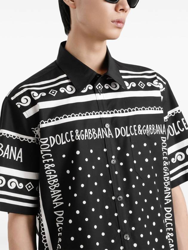 Dolce & Gabbana Shirts Black - DOLCE&GABBANA - BALAAN 5