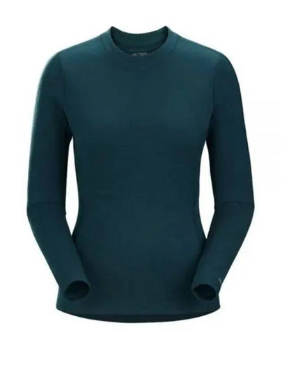 Rho Crew Neck Merino Wool Long Sleeve T-Shirt Labyrinth - ARC'TERYX - BALAAN 2