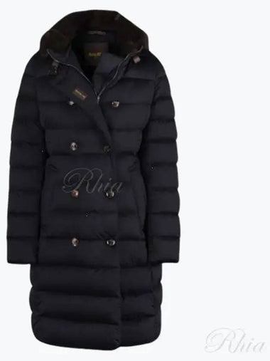 Women s outer padded coat LONGAN S3 NERO - MOORER - BALAAN 1