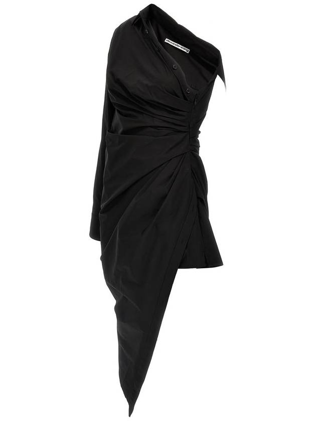 Alexander Wang Asymmetrical Shirt Dress - ALEXANDER WANG - BALAAN 3