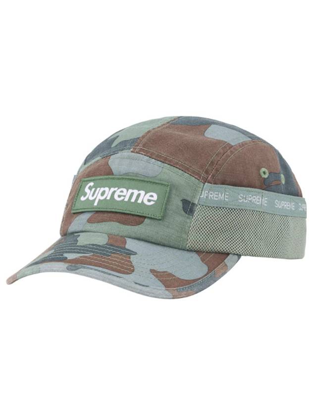 Mesh Pocket Camp Cap Slate Camo FW23H19 - SUPREME - BALAAN 1