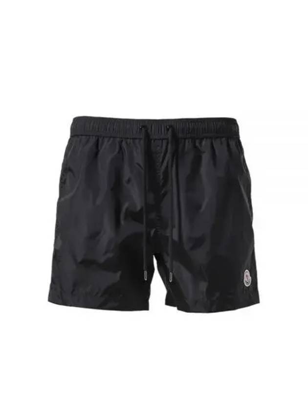 Logo Patch Swim Shorts Black - MONCLER - BALAAN 2