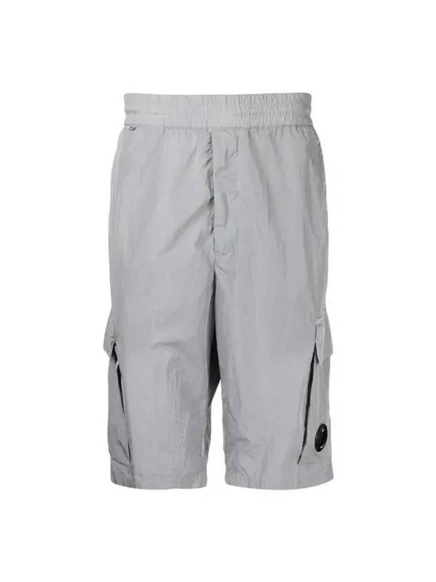 Lens Wappen Chrome R Cargo Shorts Gray - CP COMPANY - BALAAN 2