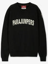 Men s Logo Black Sweatshirt PMFLGF01 541 - PARAJUMPERS - BALAAN 2