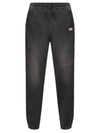 D Lap Track Jeans Black - DIESEL - BALAAN 2