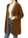 Enfasi Cardigan Brown - MAX MARA - BALAAN 6