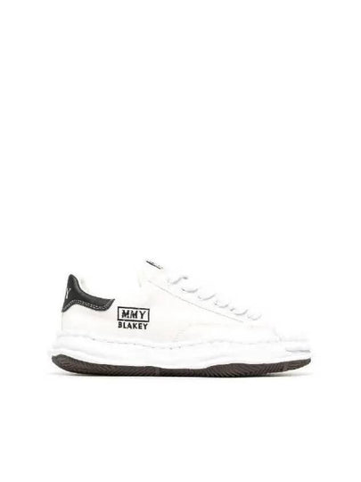 Maison Blakey OG sole canvas sneakers A08FW735 WHITE - MIHARA YASUHIRO - BALAAN 2