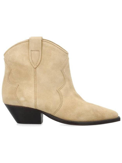 Dwina suede middle boots beige - ISABEL MARANT - BALAAN 2