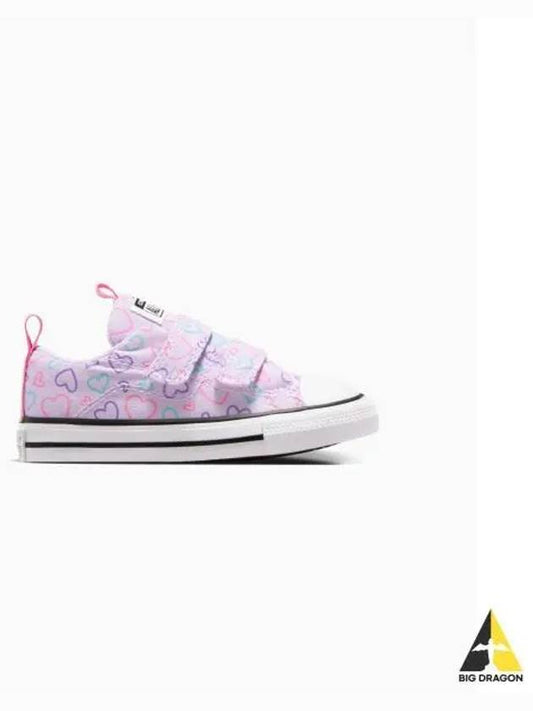 Chuck Taylor All Star Heart Easy On Vapor Violet A08382C - CONVERSE - BALAAN 1