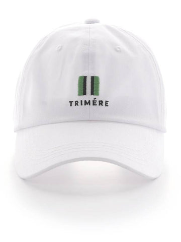 Logo ball cap WHITE T22UTH0111 - TRIMERE - BALAAN 1