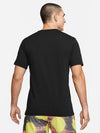 Heritage Logo Short Sleeves T Shirt Black - NIKE - BALAAN 3