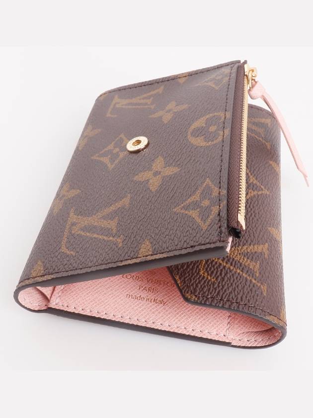 Victorine Monogram Half Wallet Rose Ballerine - LOUIS VUITTON - BALAAN 5