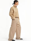 WOOL STITCH WIDE TROUSERS_2colors - MAGJAY - BALAAN 4