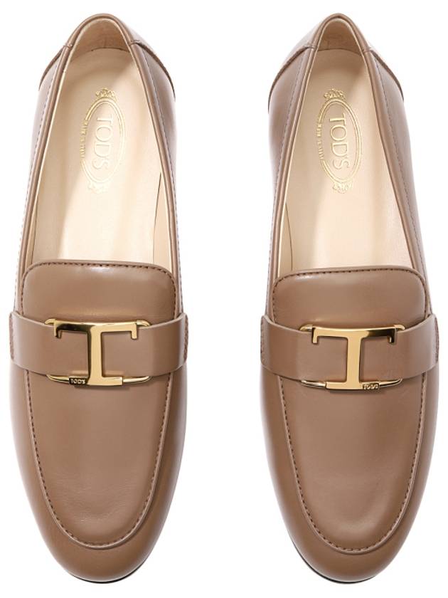 Women's Timeless Loafer Tan - TOD'S - BALAAN 7