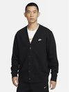 club knit fairway cardigan black asia - NIKE - BALAAN 2