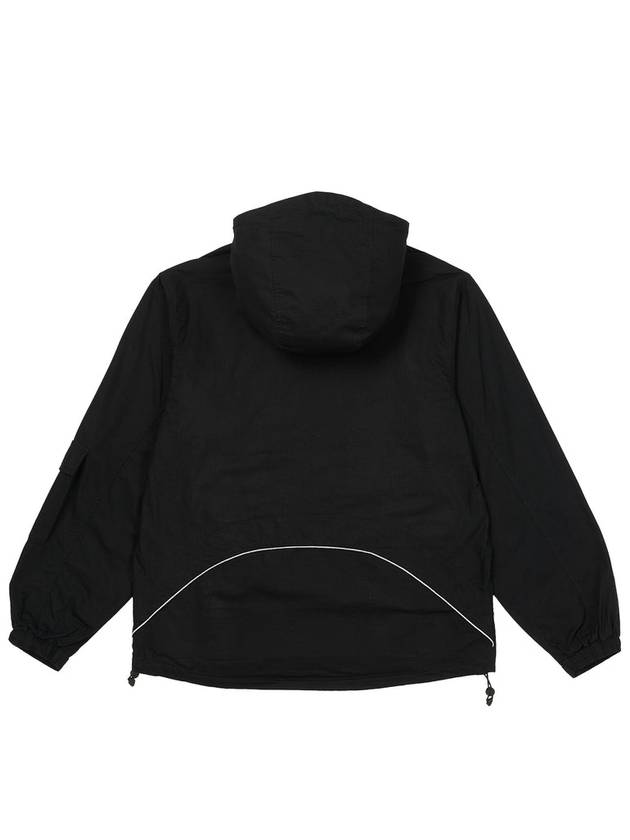 Deflector 1 2 Zip Jacket Black - PALACE - BALAAN 3