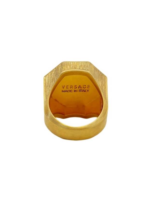 Medusa Head Matte Ring DG54710 - VERSACE - BALAAN 4