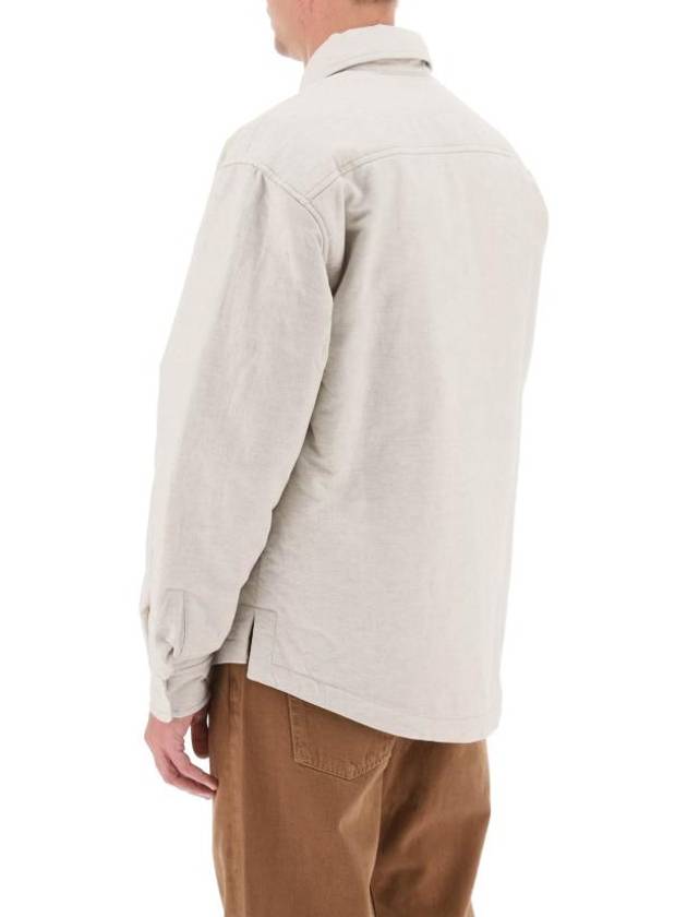 La Chemise Boulanger Overshirt Cotton Jacket Beige - JACQUEMUS - BALAAN 4