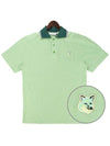 Tonal Fox Head Patch Polo Shirt Mint - MAISON KITSUNE - BALAAN 2