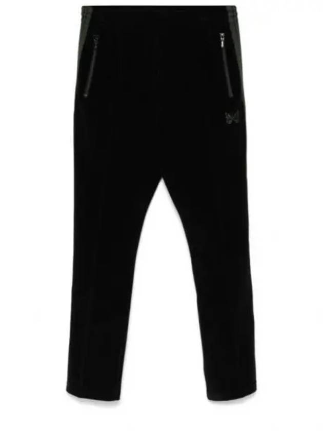 Narrow Track Pant CPe Velor BLACK PU280 pants - NEEDLES - BALAAN 1