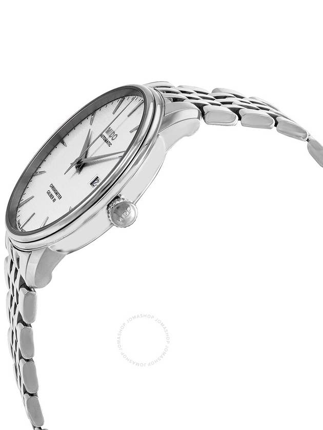 Mido Baroncelli Chronometer Silicon Automatic Silver Dial Men's Watch M027.408.11.031.00 - MIDO - BALAAN 2