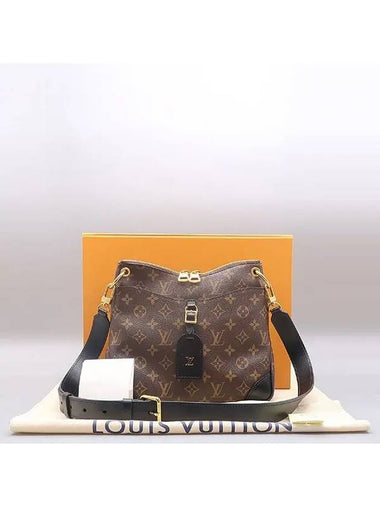 M45353 Monogram Canvas Black New Odeon PM Shoulder Bag - LOUIS VUITTON - BALAAN 1