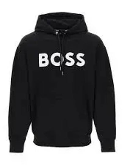 Sullivan Logo Hoodie Black - HUGO BOSS - BALAAN 2