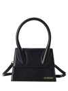 Le Grand Chiquito Large Tote Bag Black - JACQUEMUS - BALAAN 4