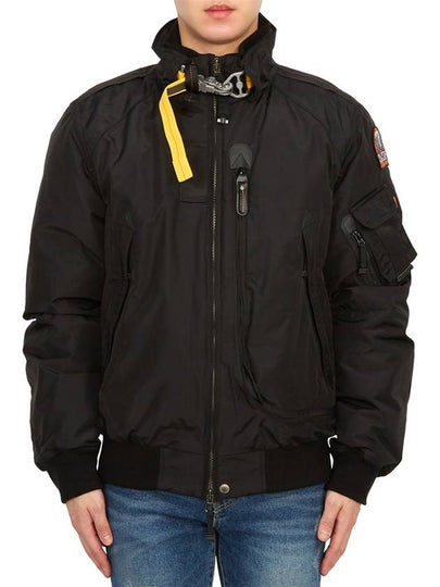 Men's Fire Logo Bomber Jacket Black - PARAJUMPERS - BALAAN 2