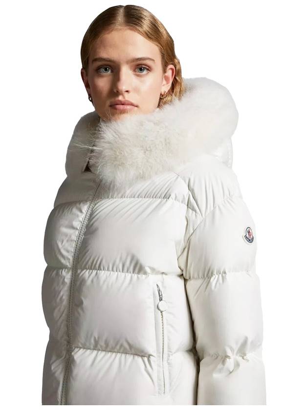 Women's Mino Short Down Padding White - MONCLER - BALAAN 5