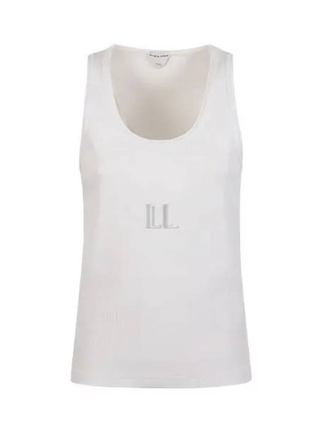 Slim Fit Stretch Cotton Sleeveless White - BOTTEGA VENETA - BALAAN 2