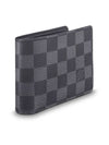 Damier Multiple Half Wallet Graphite - LOUIS VUITTON - BALAAN 3