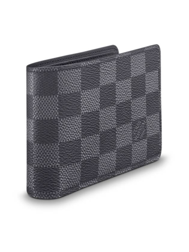 Damier Multiple Half Wallet Graphite - LOUIS VUITTON - BALAAN 3