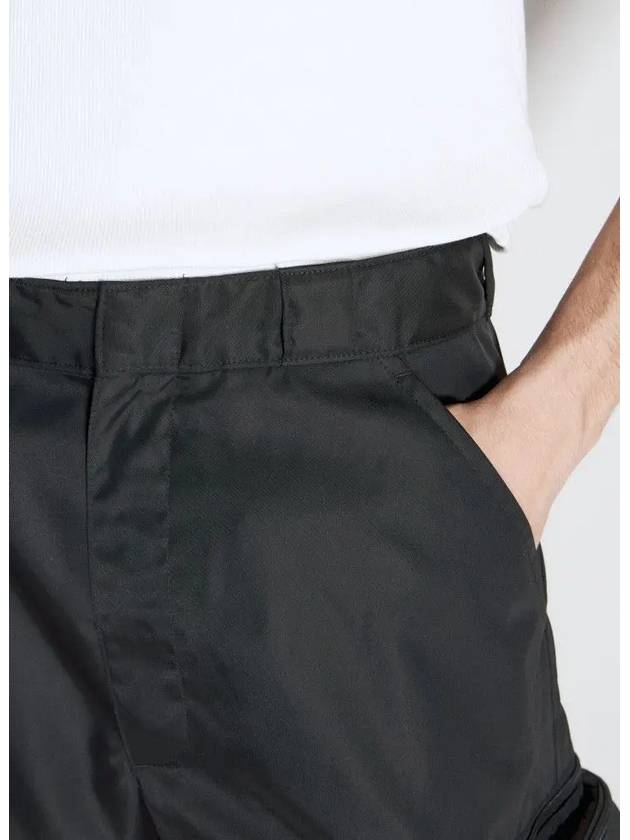 Re-Nylon Bermudas Shorts Black - PRADA - BALAAN 3