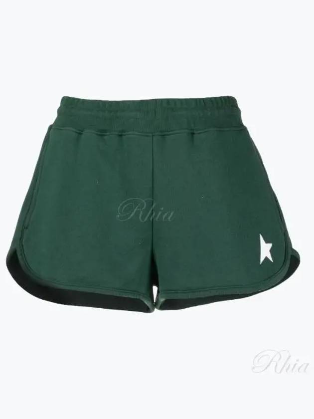 Star Collection White Star Green Diana Shorts Green - GOLDEN GOOSE - BALAAN 2