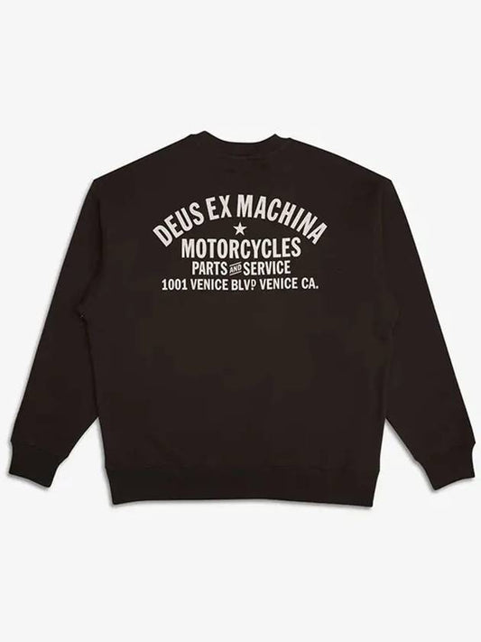 Deus brushed lining sweatshirt oversized Venice crew DMW238934 ATH - DEUS EX MACHINA - BALAAN 2