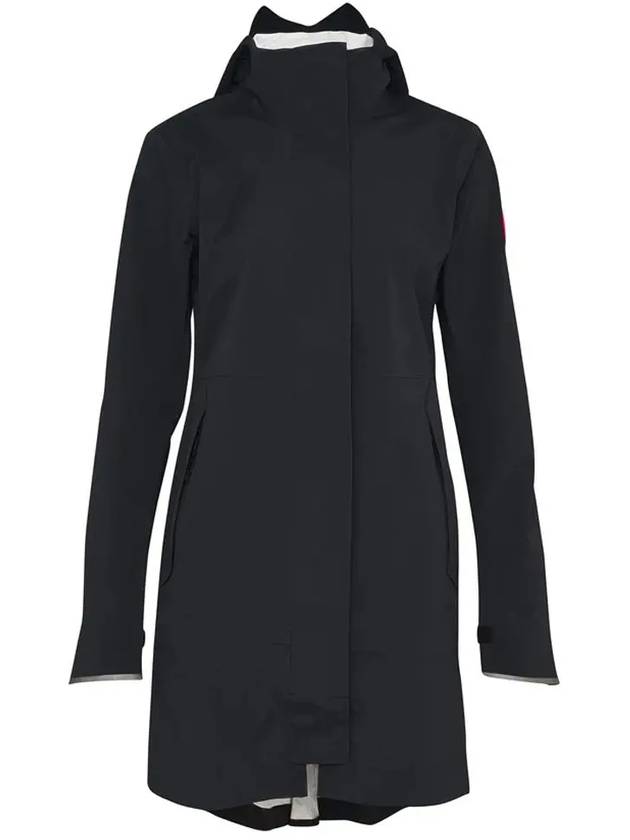 Women's Sarida Raincoat Black - CANADA GOOSE - BALAAN.