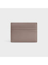 Triomphe Shiny Calfskin Card Wallet Pebble - CELINE - BALAAN 4